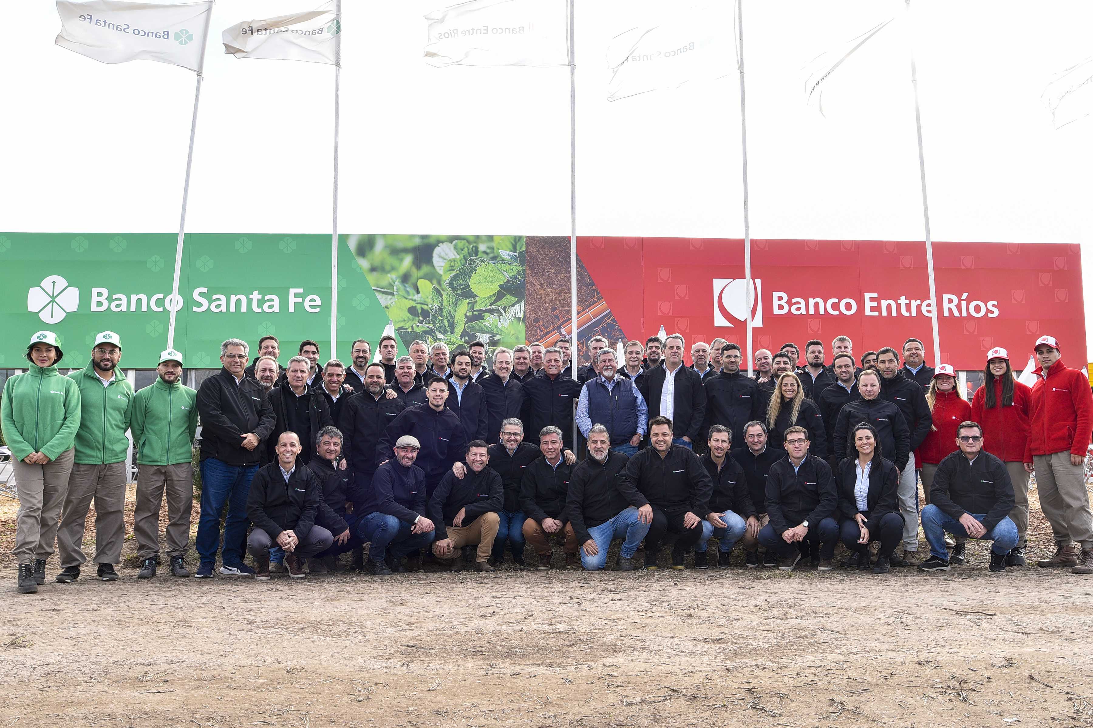 Una vez más, el Banco Santa Fe y el Banco Entre Ríos acompañan al campo en Agroactiva con exclusivas ofertas financieras