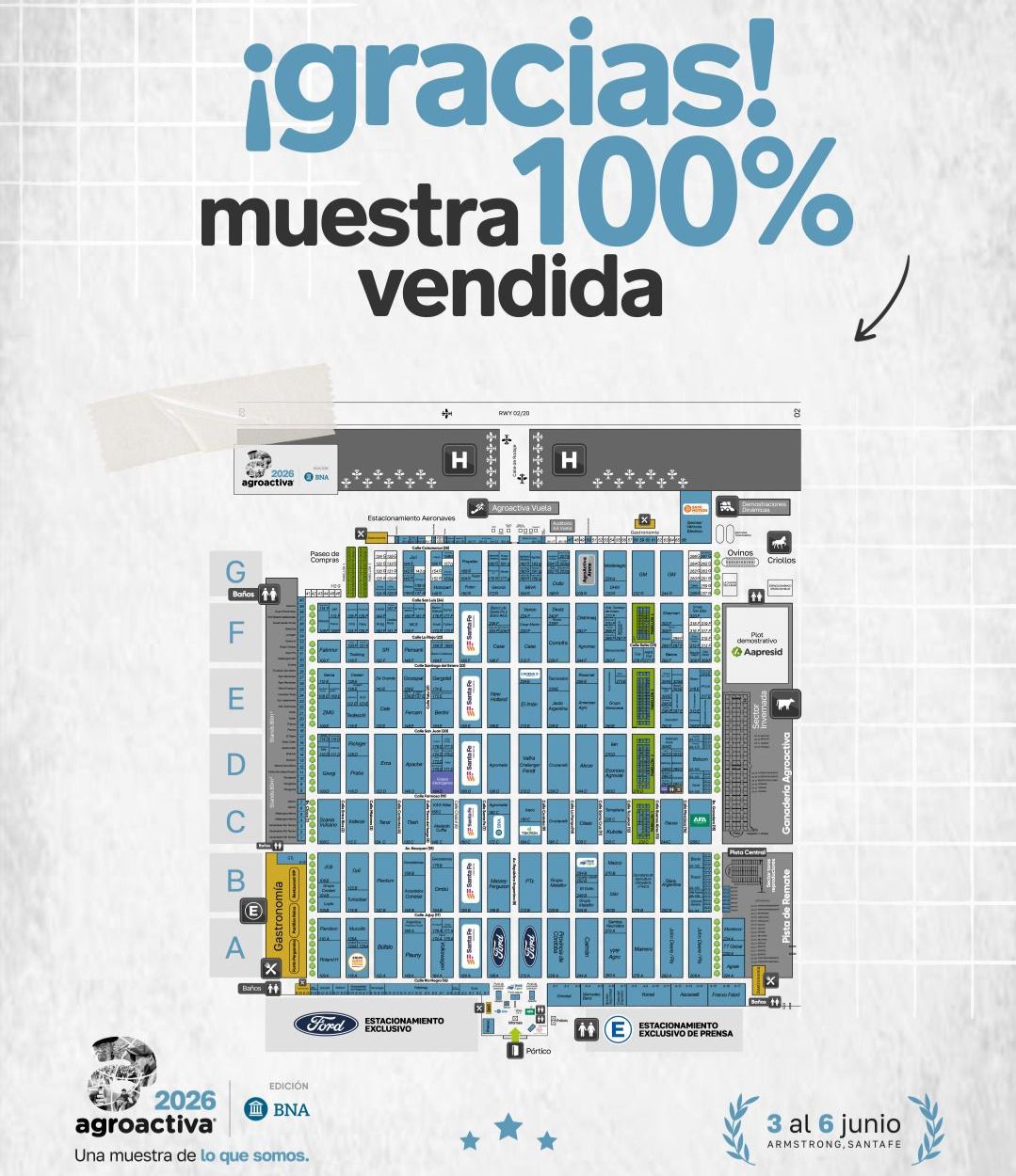 Agroactiva 2026: Armstrong ser&aacute; sede de una edici&oacute;n r&eacute;cord con el 100% de los espacios vendidos